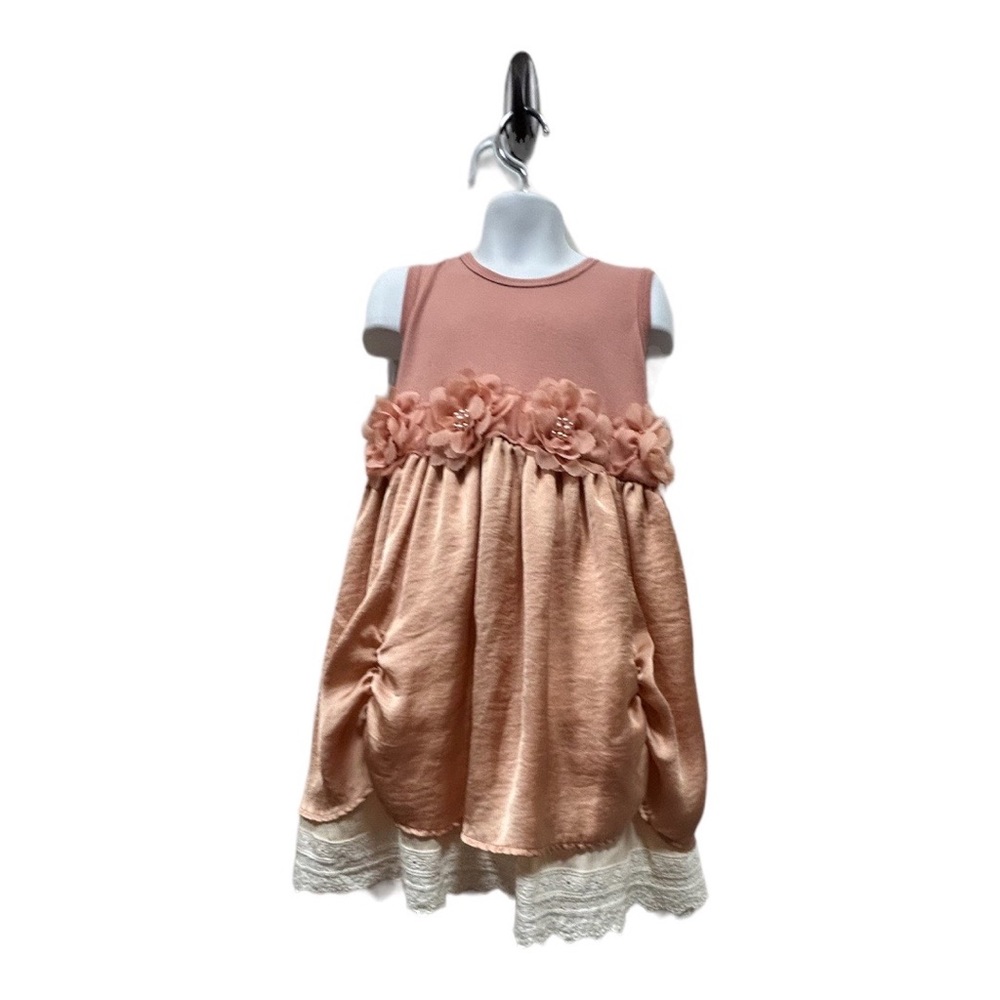 NWT Giggle Moon 
Fruits of the Spirit Abigail Dress 
Peach Taupe 
Sz 4